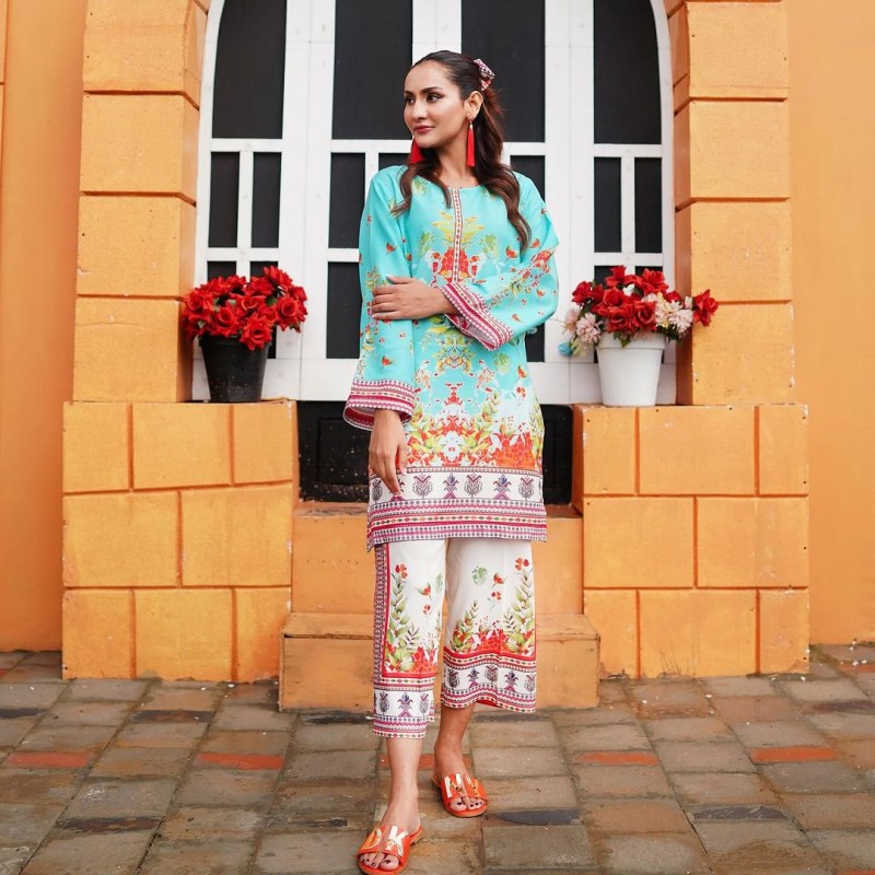 Sky Digital Print 2pcs